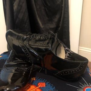 Black oxfords